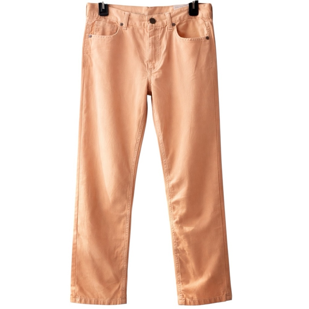 NWT American Eagle Mom Jean 10 Long Peach High Rise 100% Cotton 30x30